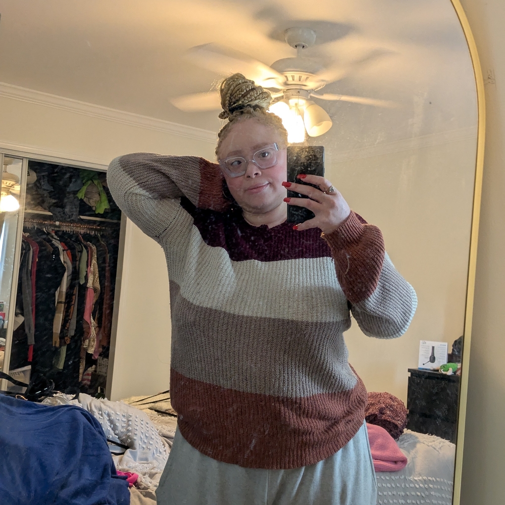 Colorblock Women's Sweater
